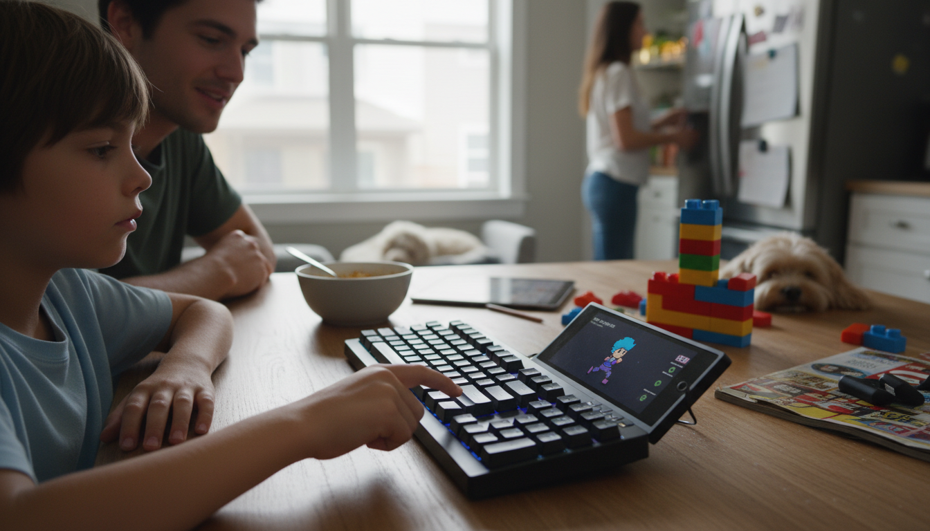 Set Up Your Gaming Keyboard LCD: Pages, GIFs, Stats
