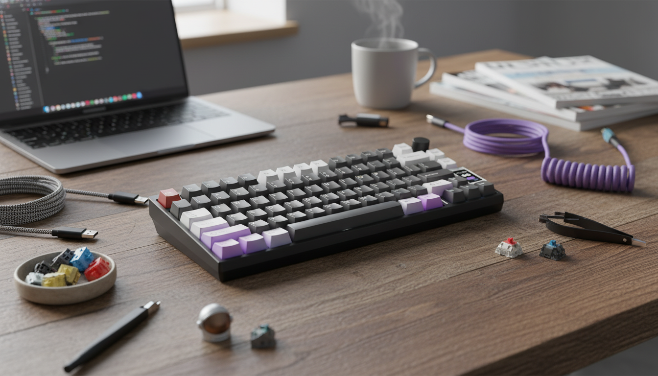 75% Hot-Swappable Wireless Keyboard: Switch Freedom