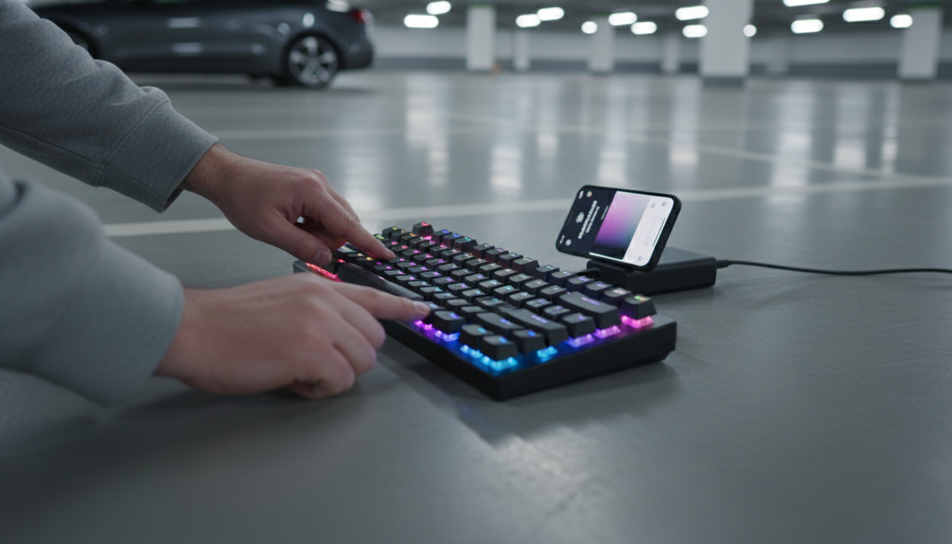 Change RGB Effects & Per-Key Colors on Wireless Keyboards
